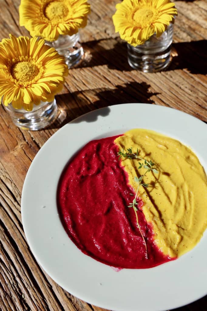 Beet Soup Two Ways